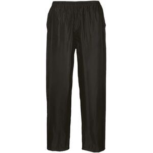 Portwest Mens Classic Waterproof Trousers / Black